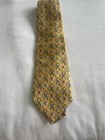 Yellow Silk  Tie With  Greyhounds Executive  Collection Usa By Jos a  Bank Euc