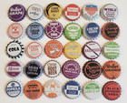 100 Soda Bottle Caps  Few Repeats  Vintage Classic Brands Soda Pop  Multiple  1 