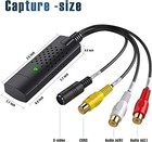 Digital Capture Card Usb 2 0 Audio Video Vhs To Dvd Vcr Pc Hdd Converter Adapter