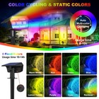 Solar Color Changing Lights Outdoor  59led Rgb Solar Lights Outdoor With 9 Li   