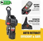 Retractable Ratchet Straps 1x6ft Bolt-on Tie Down For Trailer Boat Jet Ski Atv