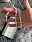 Full 925 Sterling Silver 33 Rosary Beads Tasbih  Prayer Beads Misbaha        as Gift