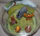 New Disney Winnie The Pooh And Friends Figurine Play Set Five Piece Cake Toppers