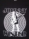 Johnny Winter Blues Rock Guitar Legend Vintage T-shirt