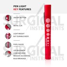 Nurse Pen Light 6-pack - Colorful Pupil Gauge Penlight For Nurses High-quality