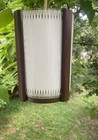 Mid Century Mcm Modern Lighting Ceiling Fixture Hanging Light Lamp Pendant Teak