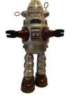 Robby The Robot - Wind Up Tin Toy  Made In Japan  Osaka Tin Toy Institute  Rare 