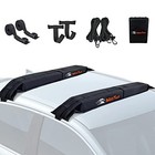  Universal Car Soft Roof Rack Pads Luggage Carrier System Use Without Cross Bar