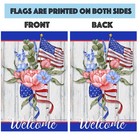Garden Flags  set Of 10  12x18 Inch Double Sided Yard Flags Seasons Holidays