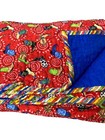 Handmade Quilt Throw Blanket Western Cowboy Boot Print 52    X 44    Baby Toddler