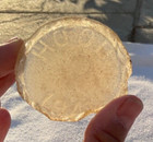 Genuine Clear Sea Glass Bottle Bottom - Hood 1941 - Maine