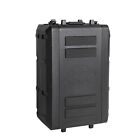 6u Rack Flight Case 15inch Deep Ventilated Rack Case Dustproof For Pro Audio