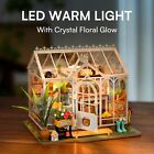 Rolife 1   24 Diy Wooden Dollhouse With Led   Furniture Collectible Building Toys