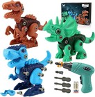 Educational Take Apart Dinosaur Toys With Drill  Perfect Gifts For 3-8  Olds