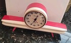 Alarm Clock Mid Century Space Age Futuristic Wing Design Seiko Japan 1960s