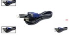 Flexible 15ft Usb Vga Kvm Cable For Kvm Switch Connection     Ndaa Compliant