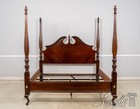 70765  Thomasville King Size Cherry 4 Post Poster Bed
