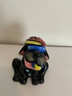 Black Dog Piggy Bank Original Design By Debbie Carman Faux Paws Productions  
