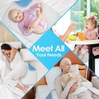 Reusable Incontinence Bed Pads  4 Packs   Washable Bed Pad  Heavy Absorbency    