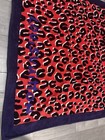 Lv Beach Towel 100  Cotton Blue red black purple Multi Color 60   x39 5   
