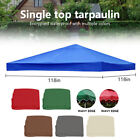 10 x10  1 2tier Patio Gazebo Top Replacement Canopy Uv Sunshade  Pop Up Cover