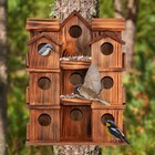 Wooden Bird Houses For Outside     15 Rooms 15 Rooms  Rustic 