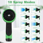 25-150ft Lightweight No-kink Water Hose  Flexible Upgraded Leakproof Water Hose