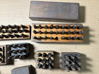 Vintage Lot Of Machinist Number Letter Die Punch Steel Stamping Sets