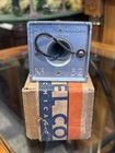  beautiful Boxed lionel Prewar 52 Lamp Post  complete Brick Box   high Grade    