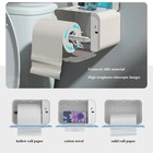 Induction Toilet Paper Holder Shelf Automatic Paper Out Wc Paper Rack Wall-mount