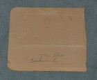 Alan Shepard Signed Nasa Label Autograph Mercury Apollo 14 Moonwalker Lunar Moon
