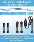 Aquarium Heater 25w 50w 100w 200w Submersible Fish Tank Heater W  Led Thermostat