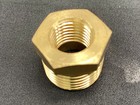  4 Pack  Solid Brass Pipe Fitting Adapter 1 2  Male Npt To 1 4  Female Npt