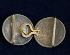Rare   H f  Wichman Enameled 1883 Hawaiian Coin Buckle Hawaiian Coat Of Arms