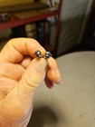 Antique Victor Victrola Mahogany Needle Cup Holder W Original Screws- Project 