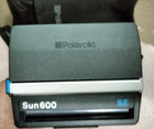 Vintage 80s Polaroid Sun 600 Se Instant Film Camera With Built In Flasher--bag