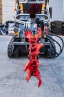 Mini Skid Steer Loader Attachment Trencher Hitch Digger With Adjustable Height