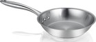 Ozeri Stainless Steel Earth Frying Pan  Restaurant Edition -   3 Size Options  