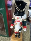 Holiday Lane Nutcracker Drummer Wooden Christmas Decor W  Box 12    New