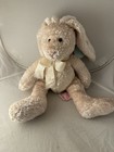 Russ Berrie Plush Floppy Ear Bunny Rabbit Opal Ivory Bunny With Tag 11     4232