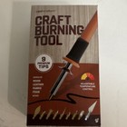 Craft Culture Craft Burning Tool Kit  Adjustable Temperature  9 Premium Tips
