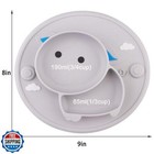 Baby Silicone Plate  Toddler Suction Plates Mini Plate Placemat For Kids And 