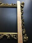 A Superb Vintage 1970s Baroque Style Gold Plate Metal Photo Frame 13 5 l X11 w