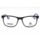 Converse Men s Eyeglasses Black converse Blue Rectangular Frame Cv5077 002