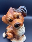 Royal Copley Brown Sitting Puppy Dog