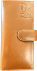 Official Goldback Genuine Leather Wallet Embossed Logo Tan brown Billfold New
