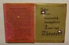 Jewish Judaica 1940s German Germany Koln Card Ticket Transport   Certificate