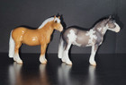 2 Breyer Giorgio Models - Whippletree   Shindig - Breyerfest Sms - Mini Georg