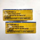  qty 10   Brasscraft G2cr19xc 1 4 Turn Angle Stop 1 2 Nom Inlet 3 8  Outlet