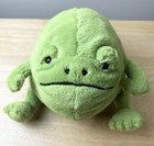 Jellycat Stuffed Animal Ricky Rain Frog Frumpy Frown Green Luxury Plush W  Tags